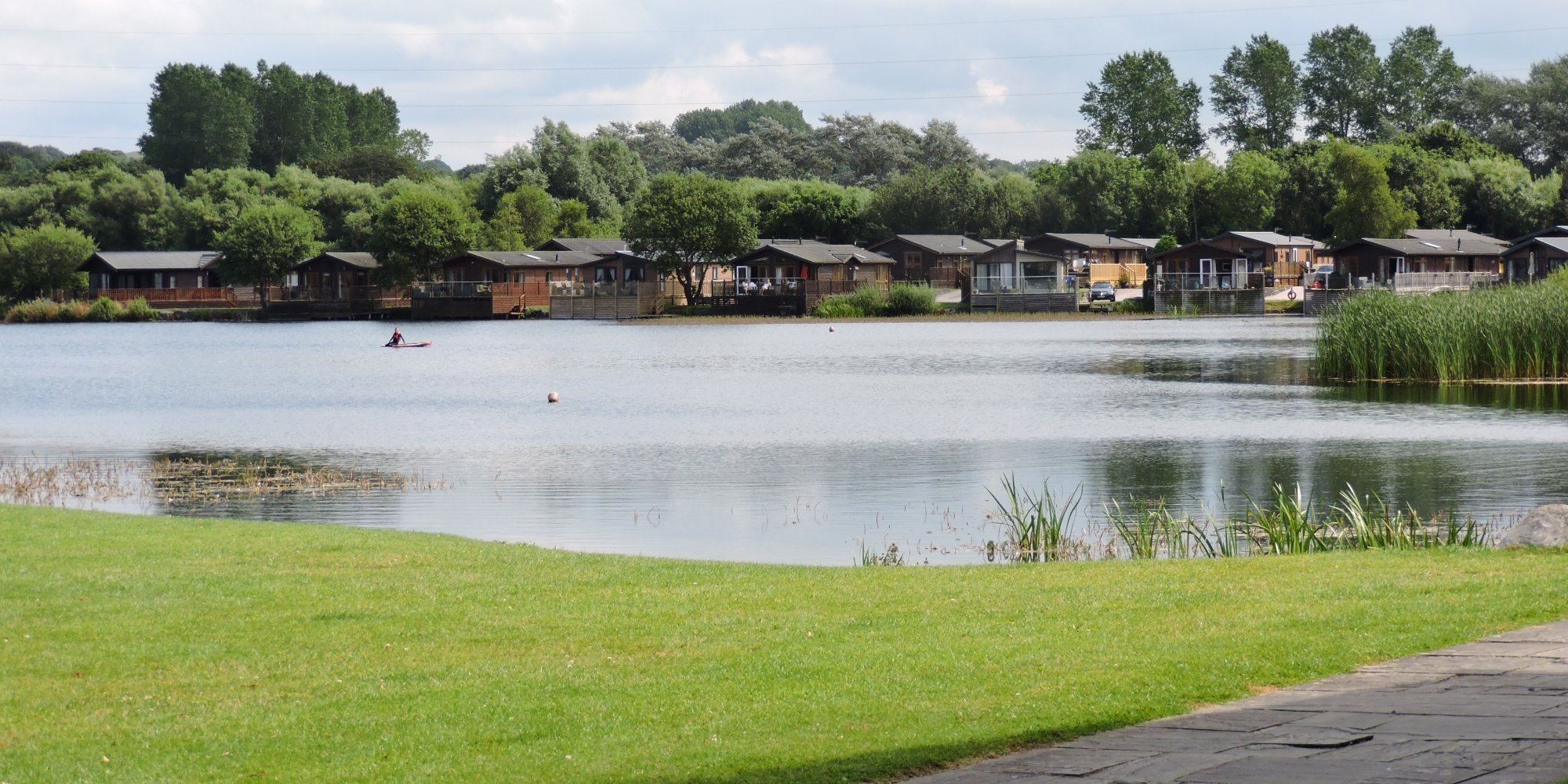 Lake view, level paths